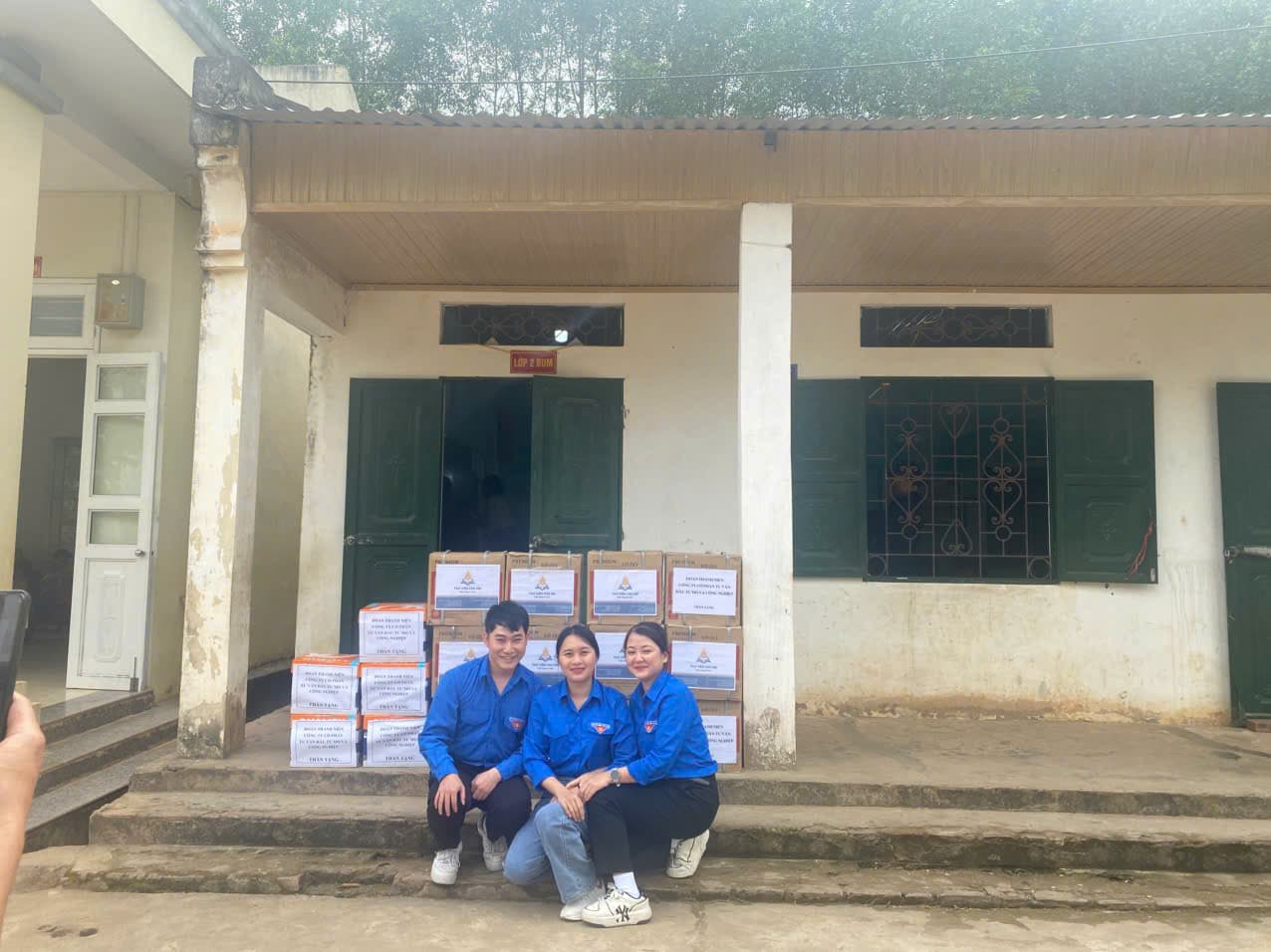 Đoàn Thanh niên Công ty CP Tư vấn đầu tư mỏ và công nghiệp - Vinacomin lan tỏa yêu thương tại vùng cao Tuyên Quang