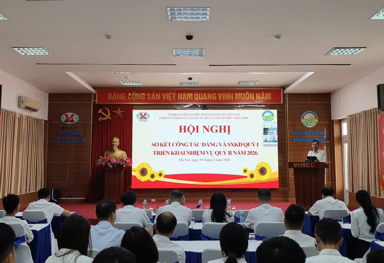 VIMCC tổ chức Hội nghị Sơ kết công tác Đảng, SXKD Quý I và triển khai nhiệm vụ Quý II năm 2026