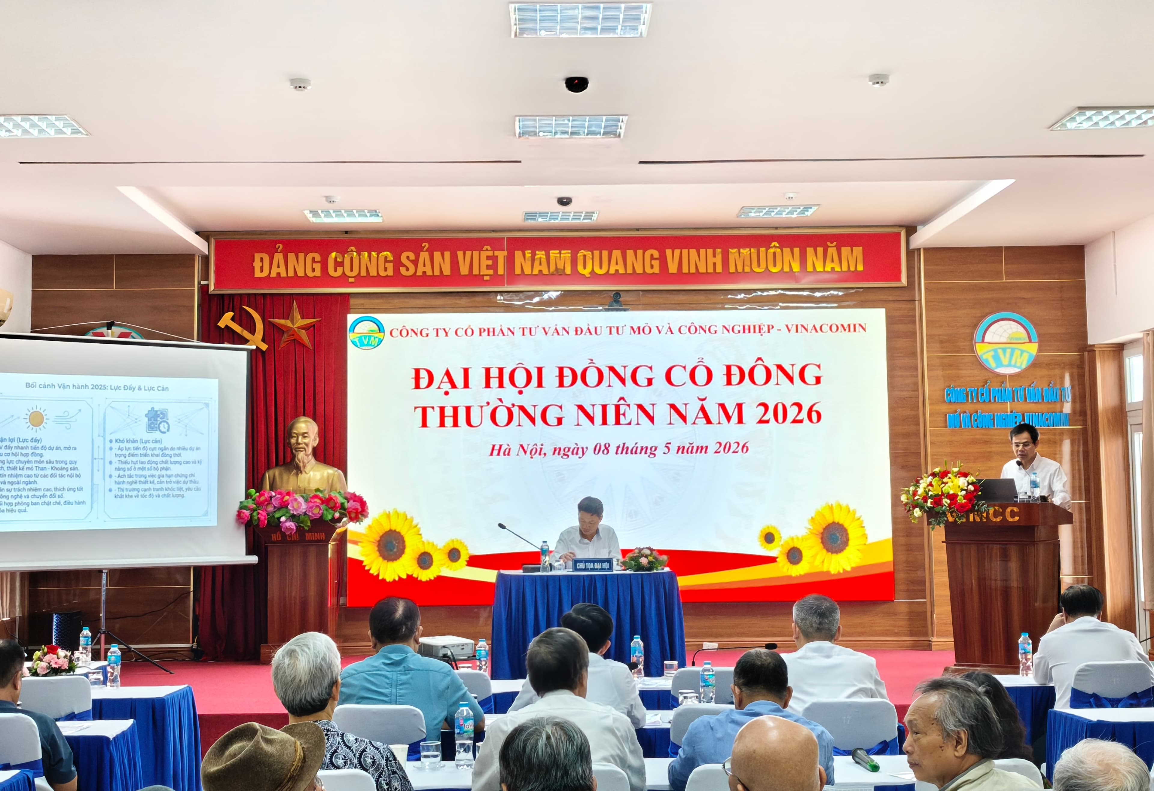 Đại hội đồng cổ đông thường niên năm 2026 của Công ty CP Tư vấn đầu tư mỏ và công nghiệp - Vinacomin