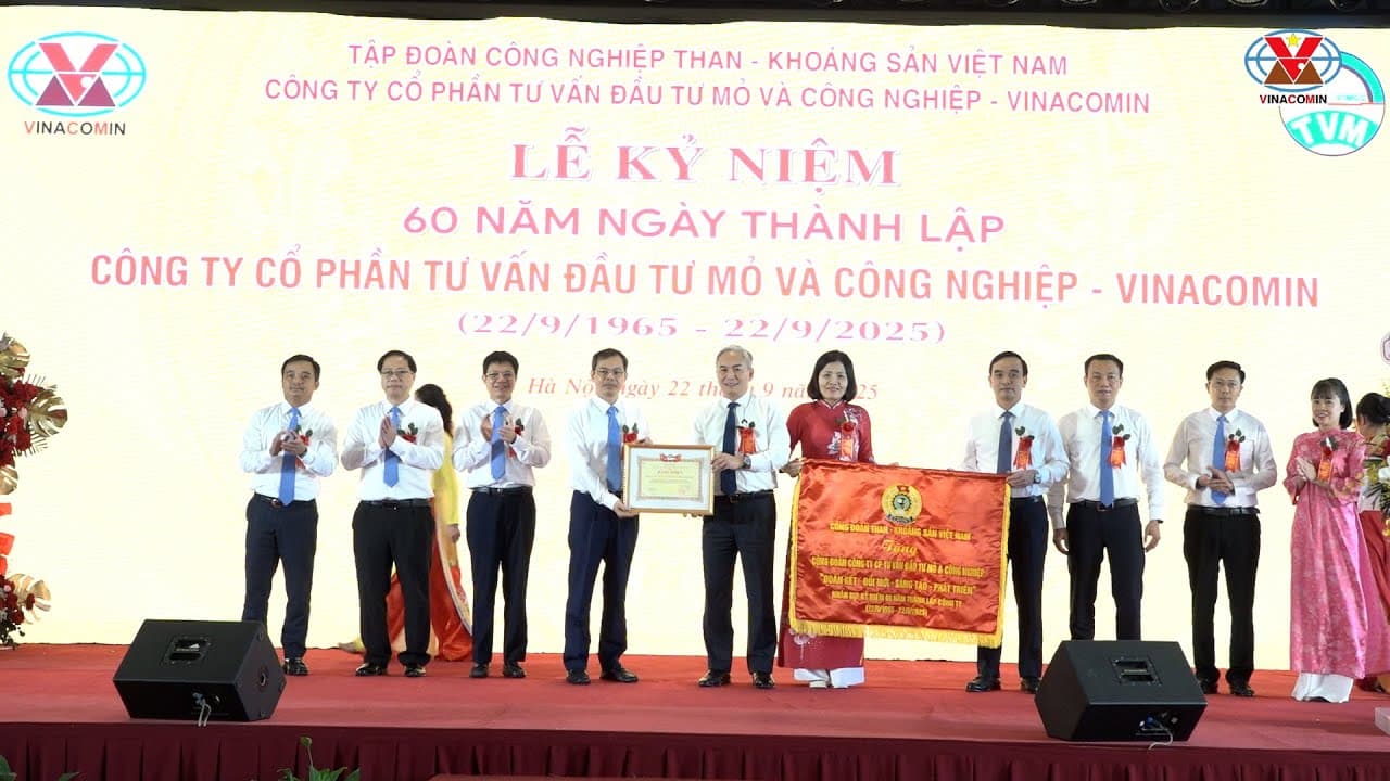 Kỷ niệm 60 năm thành lập Công ty CP Tư vấn đầu tư mỏ và công nghiệp - Vinacomin